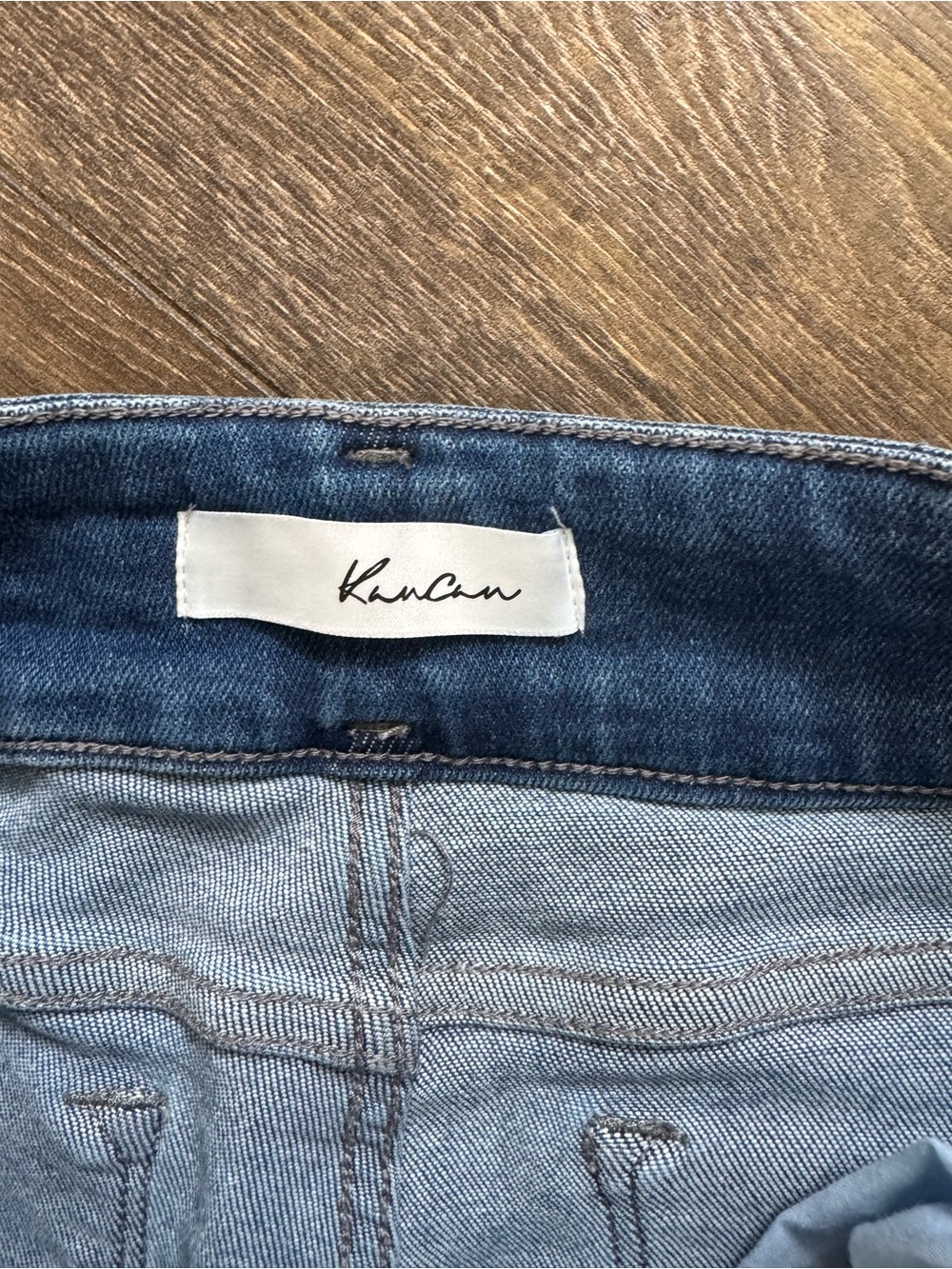 KanCan Flare Jeans Womens 9/28 Medium Wash Stretch High Rise - Picture 4 of 7